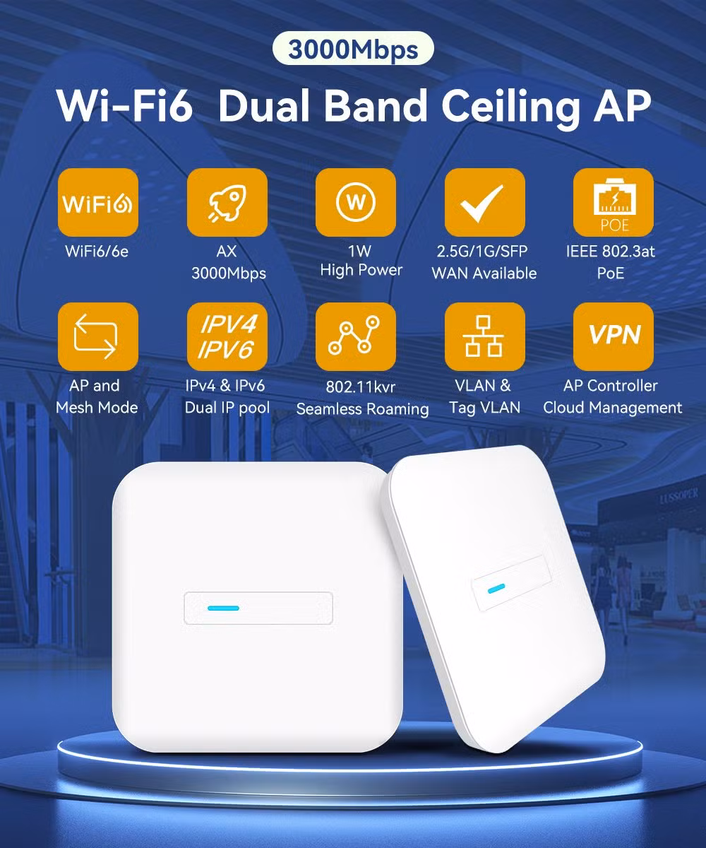 Interface de gestion du contrôleur WiFi